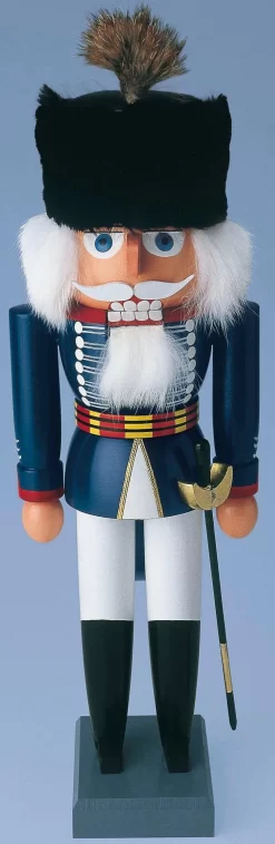 Kookschort 20 Kookschort -Kookcentrum albin preissler notenkraker huzaar kerstversiering blauw 1 scaled