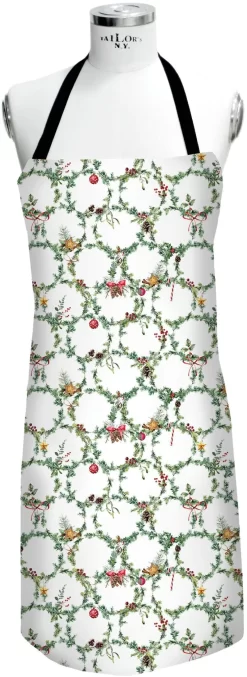 APELT Kookschort 3606 Winterse Wereld Digitale Print (1-delig)