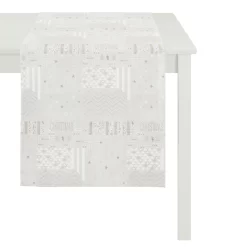 WENKO Ovenwanten Stippen (set, 2-delig) -Kookcentrum apelt tafelloper 5200 christmas elegance kerstversiering kerst 1 stuk beige