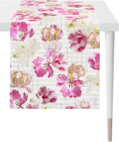 OPTIFIT Bestekinzet 60 Cm , Geschikt Voor Laden Uit De Series Bern, Parma, Tapa En Ole -Kookcentrum apelt tafelloper 6405 springtime voorjaarsdecoratie voorjaar digitale print 1 stuk roze