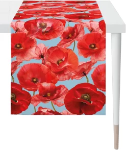 DDDDD Kookschort Kit Met 2 Pannenlappen (set, 3-delig) -Kookcentrum apelt tafelloper 7702 summertime zomerdecoratie zomer digitale print 1 stuk blauw 2