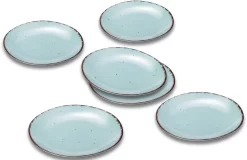 ARTE VIVA Plat Bord Puro Van Aardewerk, Aanbevolen Door De Topkok Thomas Wohlfarter, ø 26,5 Cm (set, 6 Stuks)