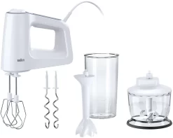CreaTable Pizzabord Dinerbord (set, 4 Stuks) -Kookcentrum braun handmixer hm 3135 5 niveaus wit