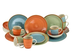 Ritzenhoff & Breker Ontbijtserviesset Casa Vintage/used Look (set) -Kookcentrum creatable combi servies country spiraaldecoratie set multicolor 4