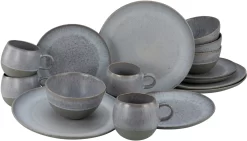 Ritzenhoff & Breker Combi-servies Visby (set) 31 Ritzenhoff & Breker Combi-servies Visby (set) -Kookcentrum creatable combi servies loft stone geschikt voor de magnetron set grijs 6 scaled