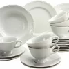 CreaTable Combi-servies Maria Theresia Klassieke, Traditioneel Model, Geschikt Voor De Magnetron (set)