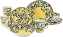CreaTable Combi-servies Ming Flower Traditionele, Aziatische Motieven (set)