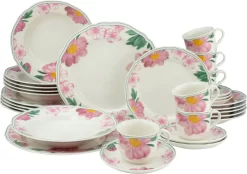 CreaTable Koffieservies Celebration Buitengewone Geometrie, Vaatwasserbestendig (set) -Kookcentrum creatable combi servies rose premium porselein set multicolor 4 scaled