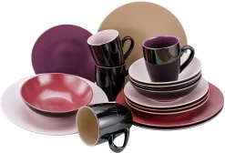 Ritzenhoff & Breker Combi-servies Geschikt Voor De Vaatwasser (set) -Kookcentrum creatable combi servies very berry in bessenkleuren set multicolor 10