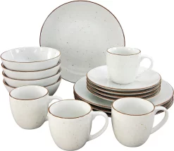Esmeyer Steakbestek Chicago 12 Delen (set, 12-delig) -Kookcentrum creatable combi servies vintage nature geschikt voor de magnetron set wit 2