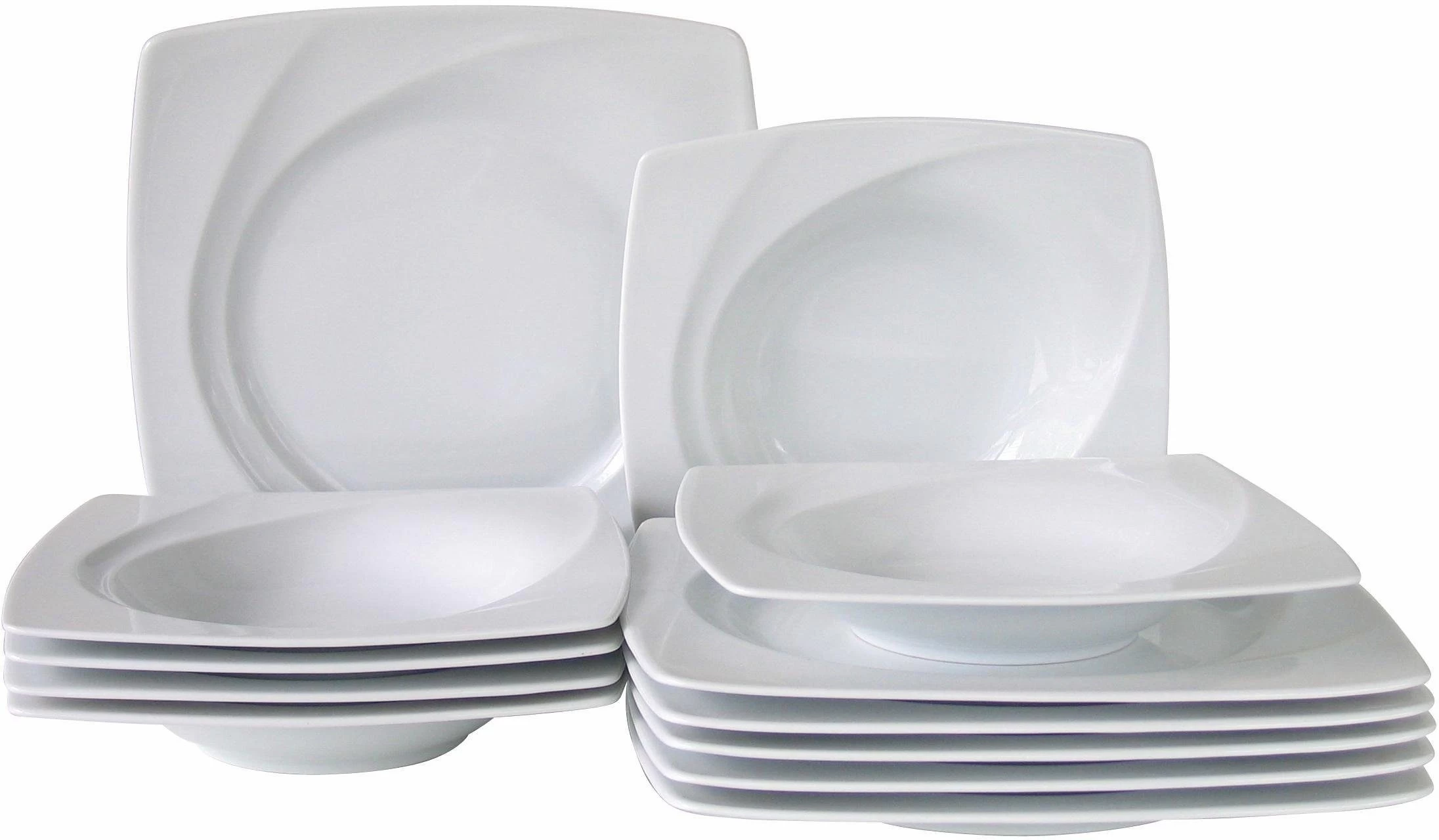 CreaTable Plat Bord Dinerbord Nature Collection Ø 27 Cm, Steengoed (set, 6 Stuks) 10 CreaTable Plat Bord Dinerbord Nature Collection Ø 27 Cm, Steengoed (set, 6 Stuks) - Afbeelding 10