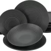 CreaTable Eetservies Lava Stone Reliëfdecor (set)