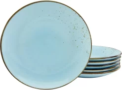 WACA Diep Bord Melamine, Ø 20,5 Cm (set, 4 Stuks) -Kookcentrum creatable plat bord dinerbord nature collection 27 cm steengoed set 6 stuks blauw