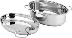 CS-Solingen Koekenpan Altena -Kookcentrum cs koch systeme braadpan trier inductie 1 delig zilver scaled