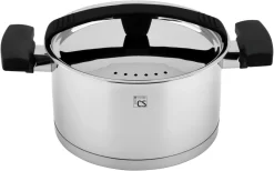 CS Koch-Systeme Braadpan Xanten 8 Liter -Kookcentrum cs koch systeme kookpan paderborn 1 delig zilver 2 scaled