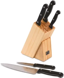 APELT Kookschort 3606 Winterse Wereld Digitale Print (1-delig) -Kookcentrum cs solingen messenblok star set 6 delig bruin 3