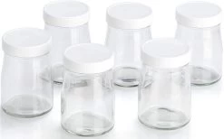 Cuisinart Yoghurtglazen YM401E Voor Yoghurtbereider Van Glas (set, 6-delig)