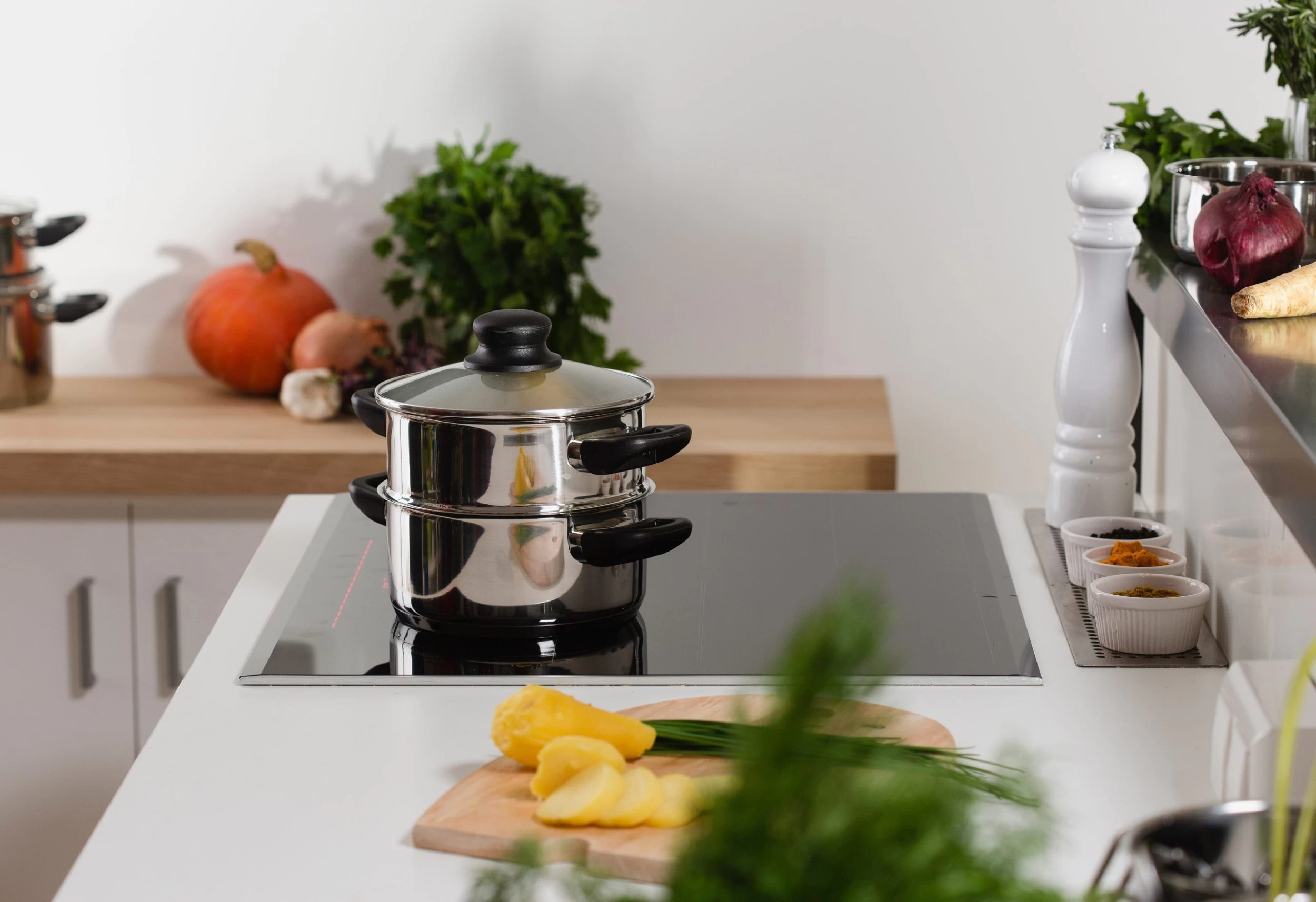 Elo Basic Stoompan Juwel De Luxe Inductie (1-delig) 2 Elo Basic Stoompan Juwel De Luxe Inductie (1-delig) - Afbeelding 2