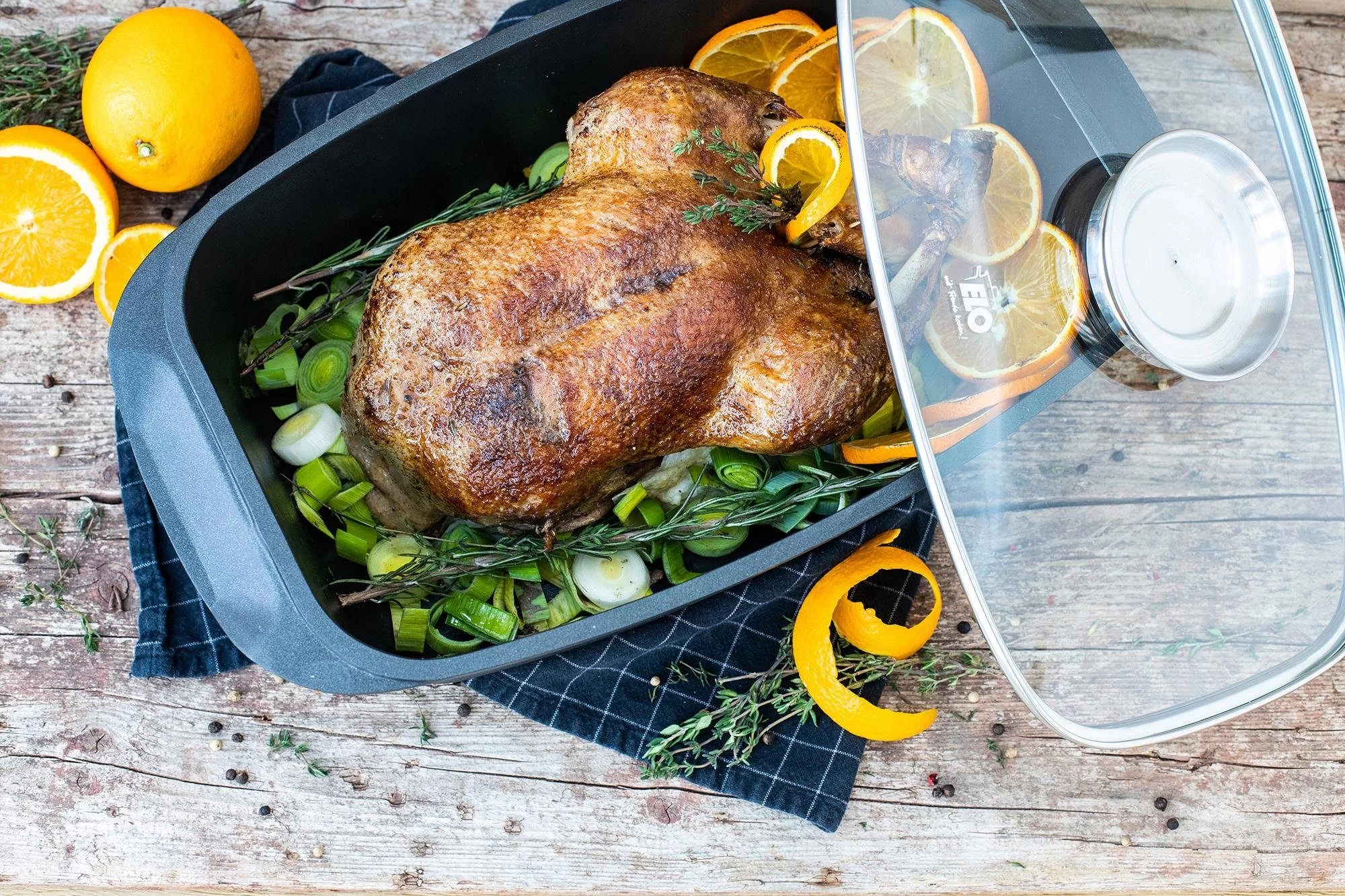 Elo Braadpan Alucast Aromaknop, Inductie (1-delig) 4 Elo Braadpan Alucast Aromaknop, Inductie (1-delig) - Afbeelding 4