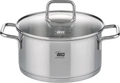 LIVINGTON Koekenpan Black Doubletta Basic Set 2-in-1 Keerbare Pan, Inductie (1-delig) -Kookcentrum elo braadpan citrien inductie 20 cm 1 delig zilver 4