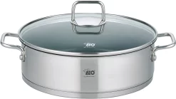 STONELINE Koekenpan Back To Nature Inductie (1-delig) -Kookcentrum elo serveerpan citrien inductie 28 cm 1 delig zilver 3