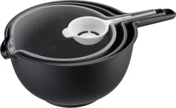 Heine Home Snijplank -Kookcentrum gefu kom preparo ruimtebesparend op te bergen set 4 delig grijs 1 scaled