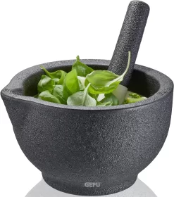 STONELINE Snijplank Hittebestendig En Breukvast (set, 4 Stuks) -Kookcentrum gefu vijzel grino porselein in gietwerk look oe 135 cm zwart scaled