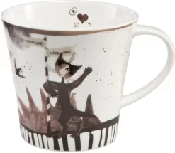 GEFU Vijzel GRINO Porselein In Gietwerk-look, ø 13,5 Cm -Kookcentrum goebel beker modista wit 1