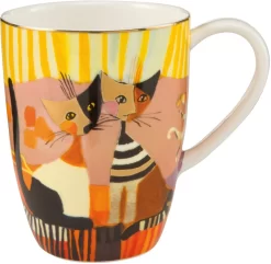 Goebel Espressokopje Rosina Wachtmeister - "Macchia E Amici" Van Zeer Hoogwaardige Fine Bone China -Kookcentrum goebel beker momenti doro multicolor 7