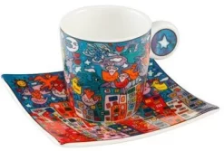 CS-Solingen Thermoskan Cottbus -Kookcentrum goebel espressokopje city birds multicolor 4