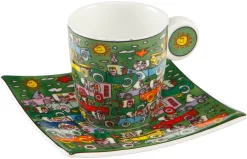 Zwilling Messenset Nowo S Edelstaal 18x10, Kleurige Grepen, Ijsgehard FRIODUR Lemmet (set, 3-delig) -Kookcentrum goebel espressokopje crosstown traffic multicolor 2