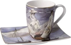 Scooli Lunchbox Broodtrommel & Drinkfles, Frozen Met Waterfles (set, 2-delig) -Kookcentrum goebel kopje kunstmok joaquin sorolla wandeling op het strand 350 ml blauw 7 scaled