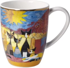 ARTE VIVA Espressokopje Puro Aanbevolen Door De Topkok Thomas Wohlfarter, (6 Espressokopjes, 6 Espressoschoteltjes) (set, 12-delig) -Kookcentrum goebel kopje kunstmok rosina wachtmeister macchia e amici van zeer hoogwaardige fine bone china bruin 10