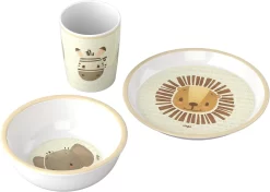 Maximex Spatdeksel (set, 3-delig) -Kookcentrum haba kinderservies set aanvallen set beige 3
