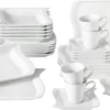 Home Affaire Combi-servies Marchetto Gebogen Model (set)