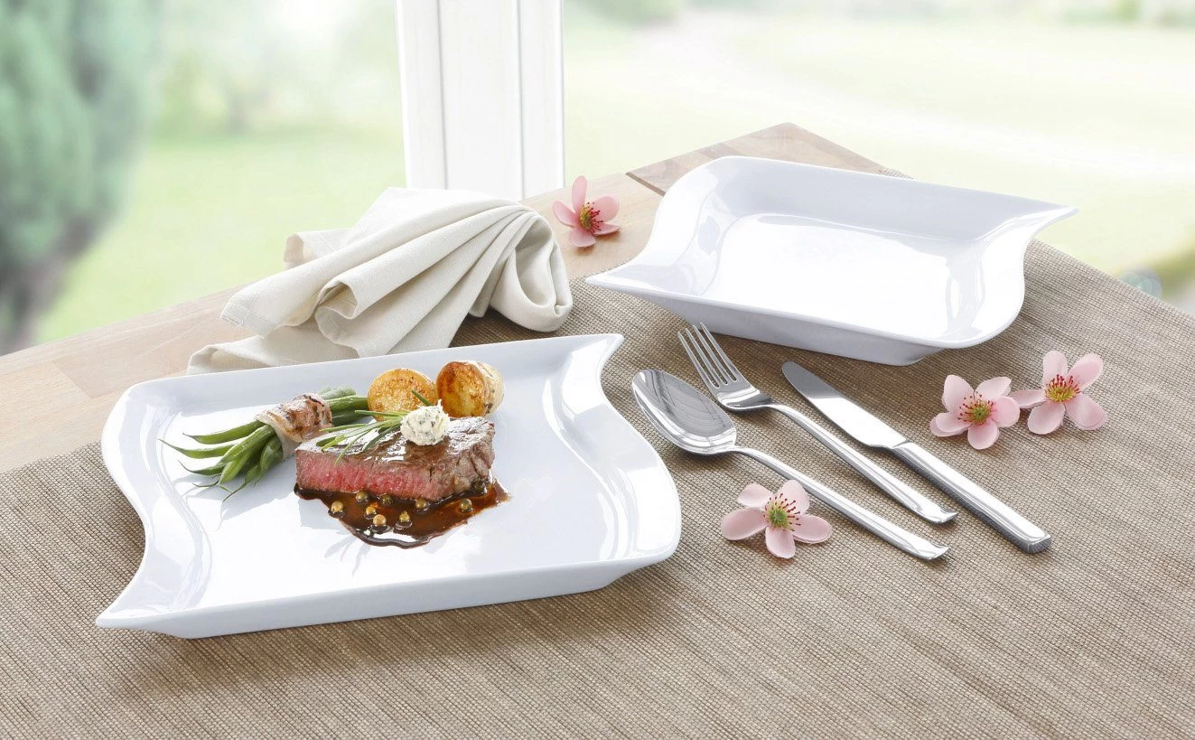 Home Affaire Eetservies Marchetto Zwierig Model, Geschikt Voor De Vaatwasser (set) 2 Home Affaire Eetservies Marchetto Zwierig Model, Geschikt Voor De Vaatwasser (set) - Afbeelding 2