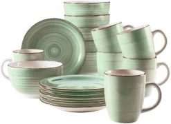 Ritzenhoff & Breker Combi-servies Tamao Etnostijl (set) -Kookcentrum home affaire koffieservies bel tempo met spiraaldecoratie set 18 delig groen 2