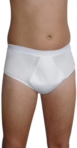 Classic Basics Kookschort -Kookcentrum hydas incontinentieslip met geintegreerde absorberende inleg wit scaled