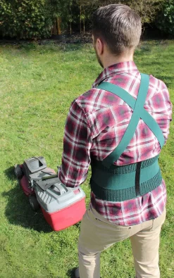 DDDDD Barbecueschort Grillmaster -Kookcentrum hydas tuin actief steungordel ideaal bij tuin en huishoudelijk werk 1 delig groen 1