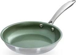 Elo Basic Pannenset Black Cast Inductie (set, 10-delig) -Kookcentrum just vegan koekenpan ceravegan plantaardige keramische coating inductie 1 delig zilver