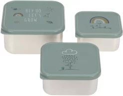 Goebel Espressokopje Britto -Kookcentrum laessig lunchbox garden explorer green set 3 delig groen 3