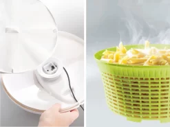 Leifheit Slacentrifuge Comfort Line Kunststof, Inhoud 5 Liter -Kookcentrum leifheit slacentrifuge comfort line kunststof inhoud 5 liter groen 3 scaled