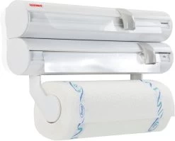 WENKO Voorraadbus Boga (set, 2-delig) -Kookcentrum leifheit wandrolhouder rolly mobil met uitneembare rolcontainer wit 10 scaled