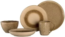 LEONARDO Diep Bord Matera Keramiek, Ø 21 Cm (set, 6 Stuks) -Kookcentrum leonardo diep bord matera keramiek 21 cm set 6 stuks beige 10