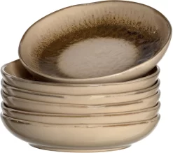 Ritzenhoff & Breker Combi-servies Valencia (set) -Kookcentrum leonardo diep bord matera keramiek 21 cm set 6 stuks beige 18