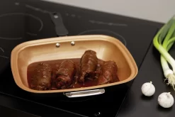 LIVINGTON Koekenpan Black Doubletta Basic Set 2-in-1 Keerbare Pan, Inductie (1-delig) -Kookcentrum livington koekenpan black doubletta basic set 2 in 1 keerbare pan inductie 1 delig zwart 8