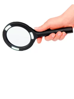 CS-Solingen Vleesmes Ster Uit één Stuk Gesmeed (1-delig) -Kookcentrum loep met ledverlichting zwart