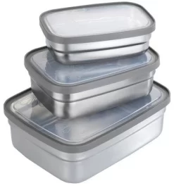 JUST VEGAN Messenblok CeraVegan CeraVegan Coating (set, 5-delig) -Kookcentrum maximex lunchbox set 3 delig 1
