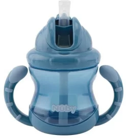 Nuby Drinkbeker 270ml, Blauw