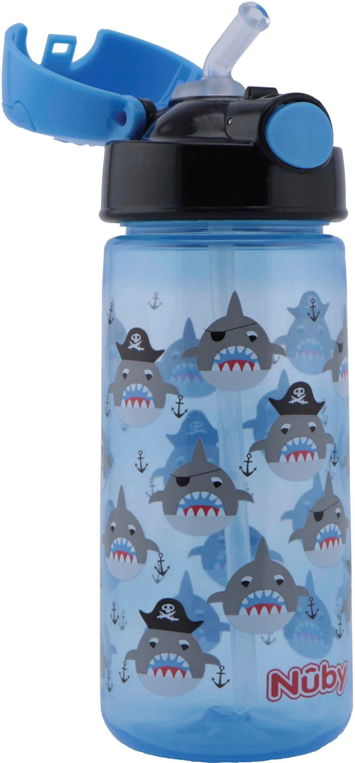 Nuby Drinkbeker Active 540ml, Blauw 2 Nuby Drinkbeker Active 540ml, Blauw - Afbeelding 2